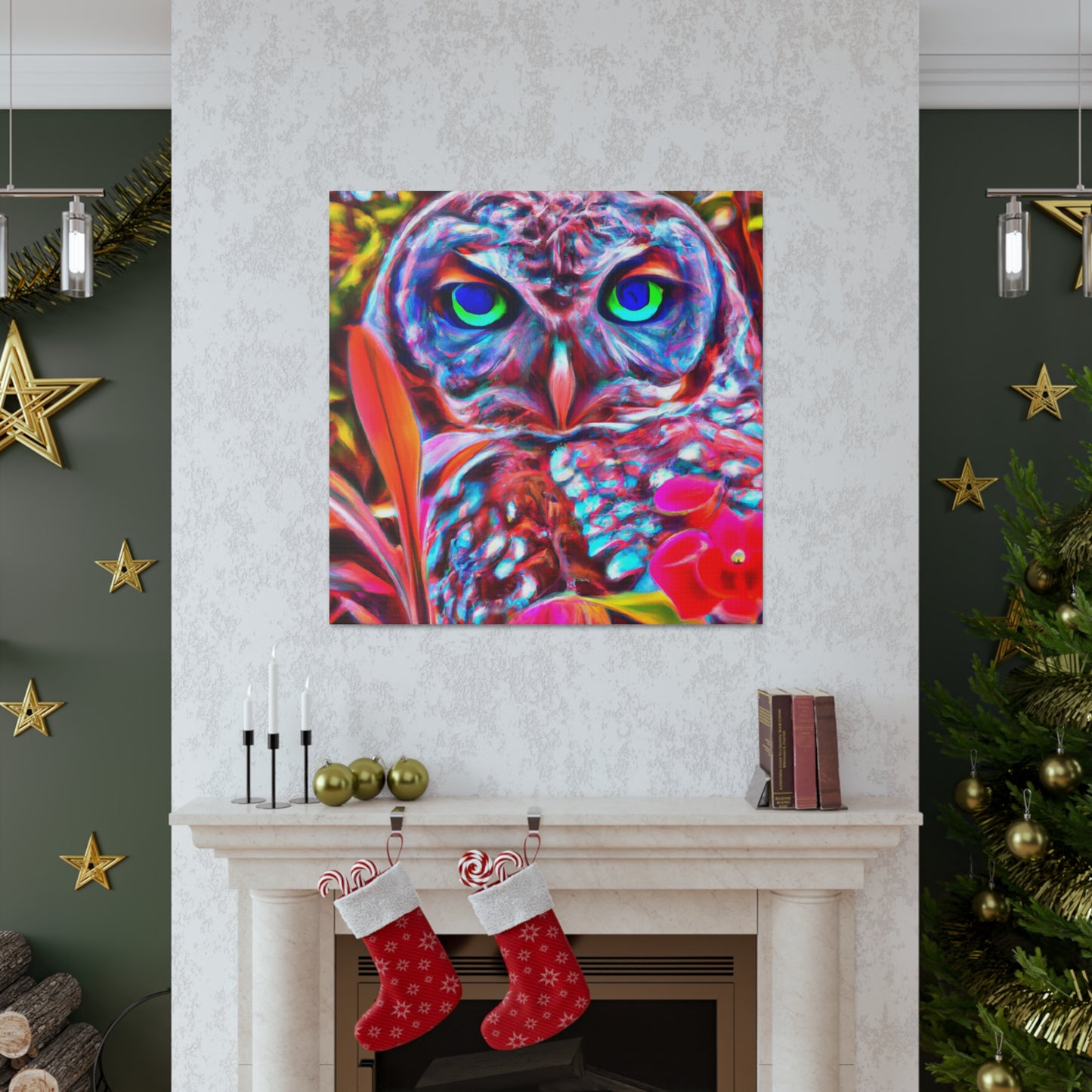 Owl Utopia. - Canvas