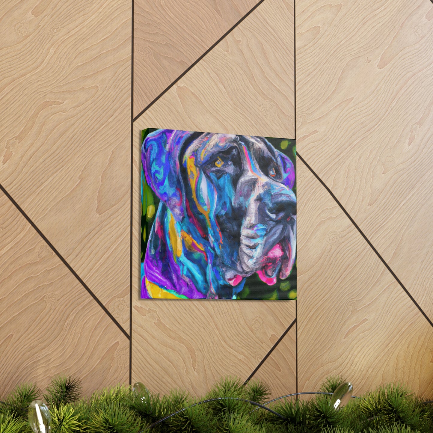Vibrant Dane Art - Canvas