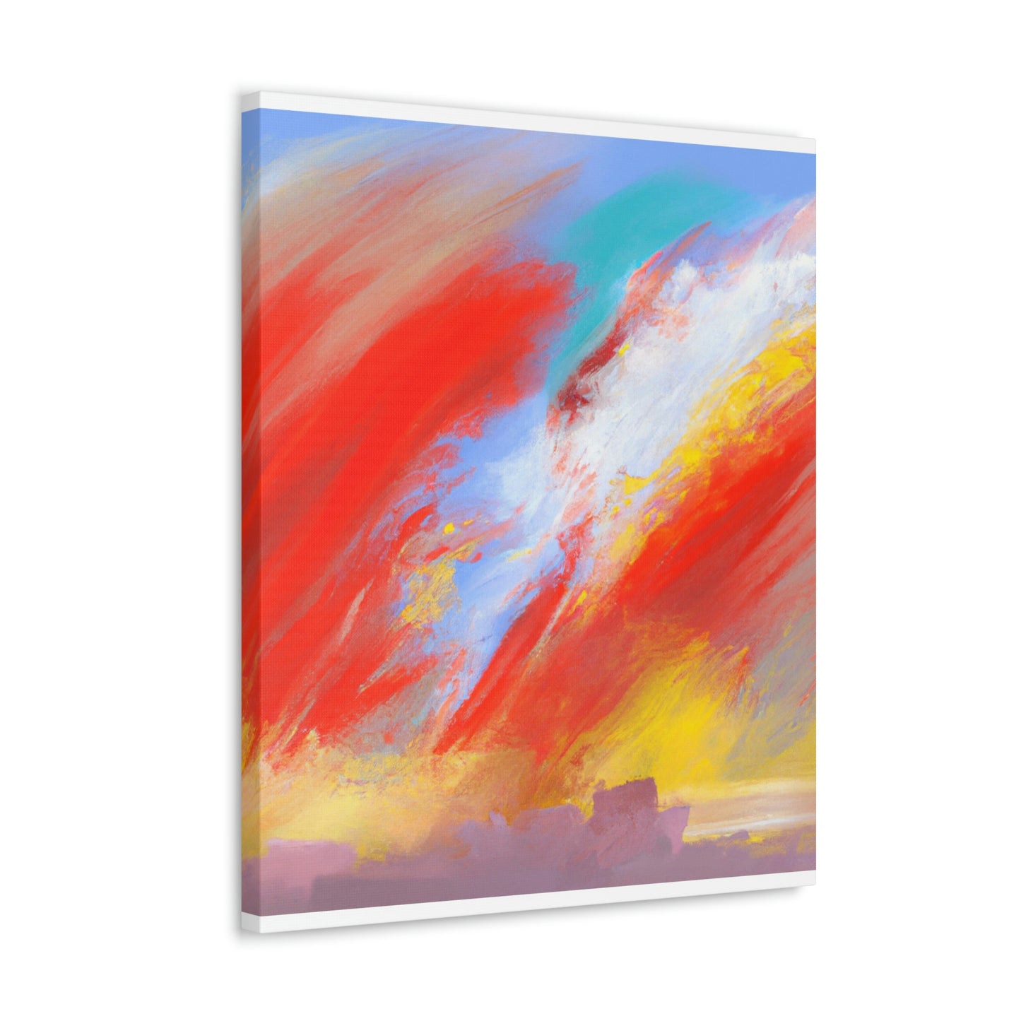 Brush Burst. - Canvas