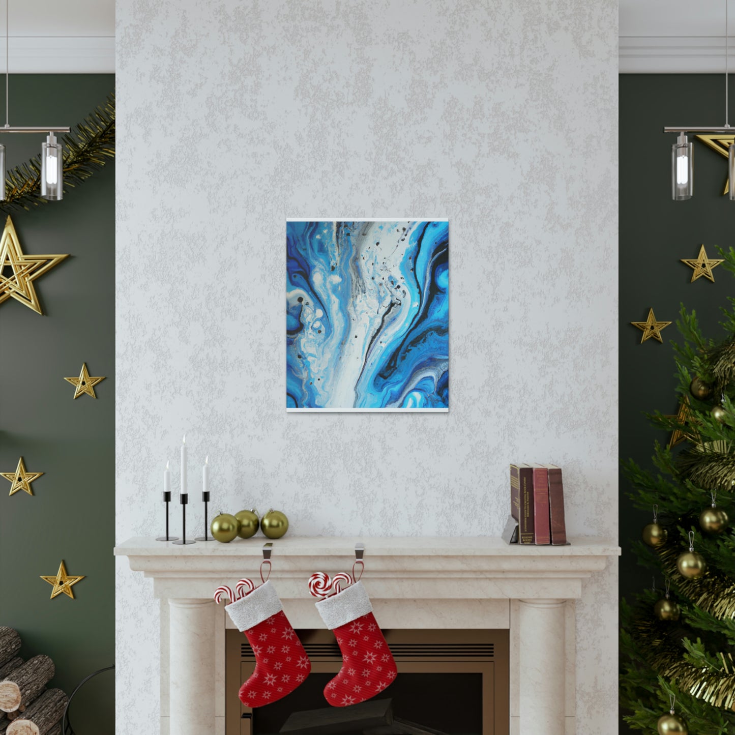 Blue Stream - Canvas