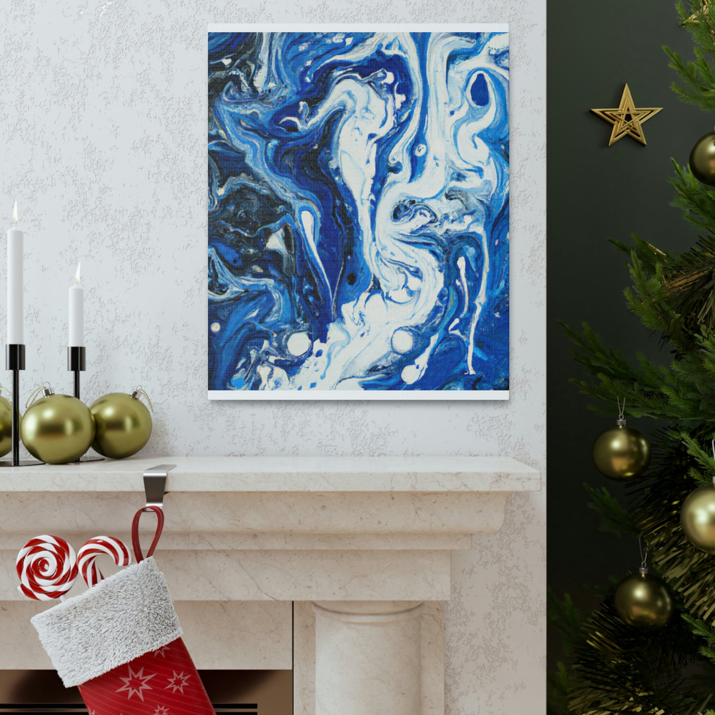 "Aqua Splendor" - Canvas