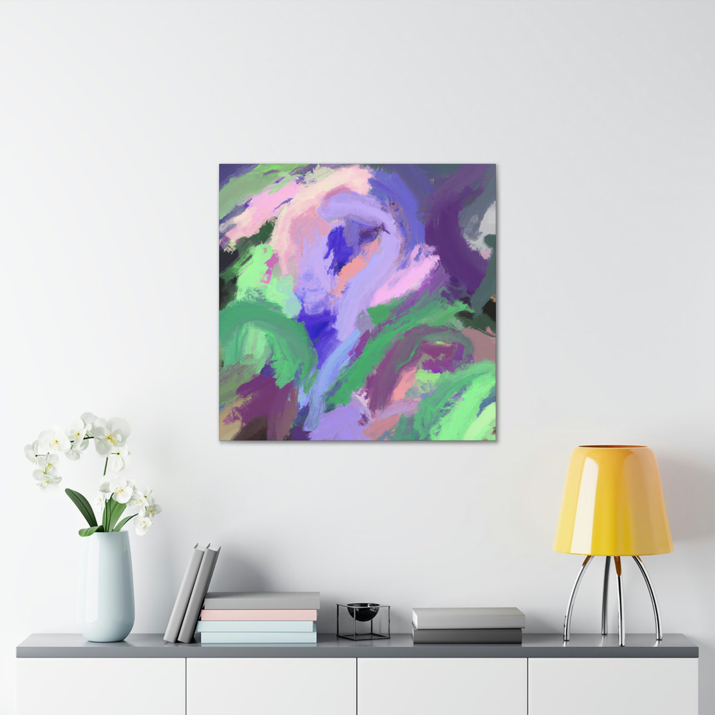 Brush Harmony. - Canvas