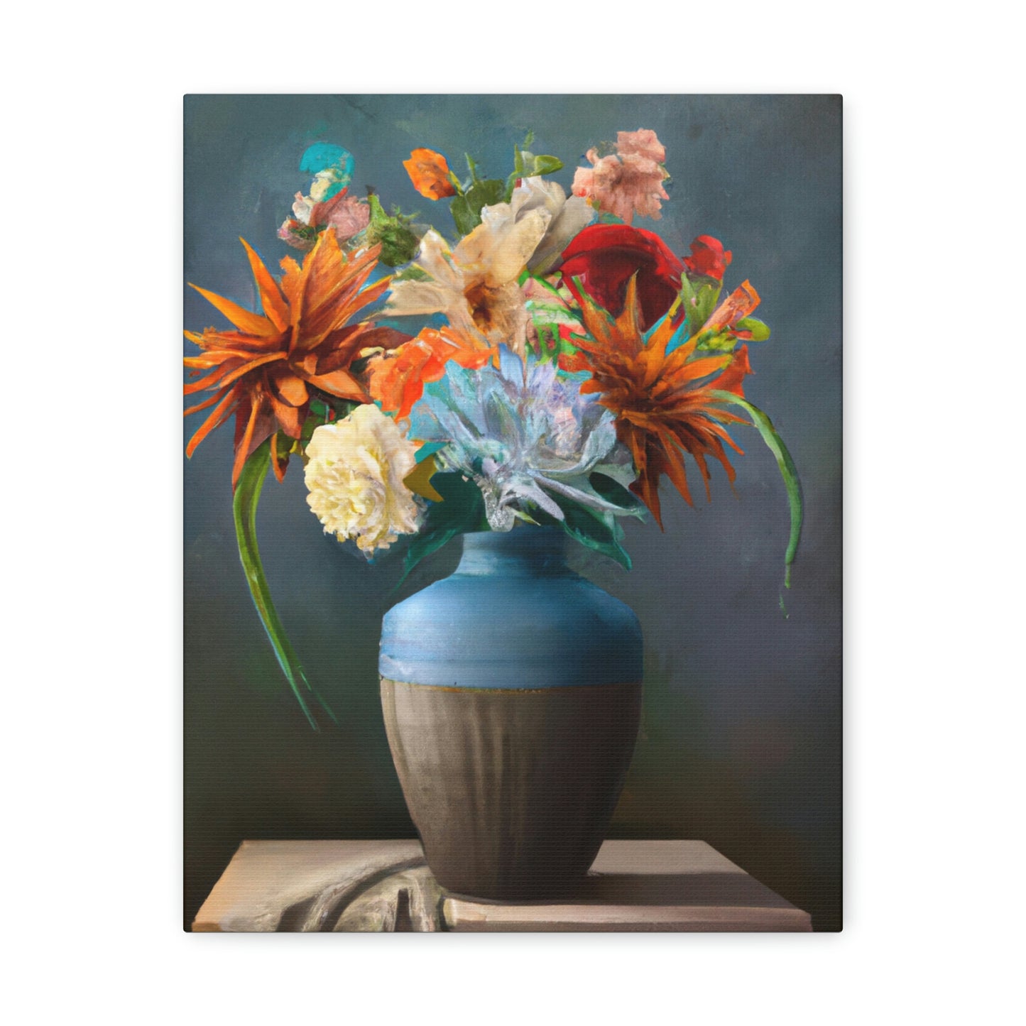 Joyous Floral Lush - Canvas