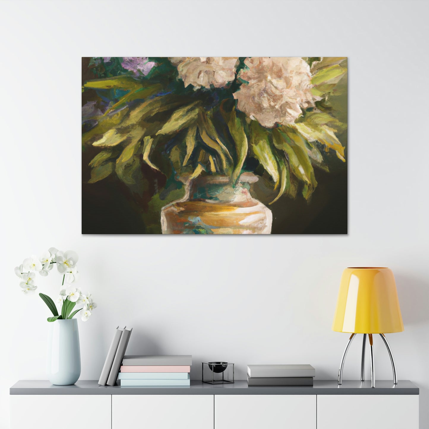 Elegant Flower Beauty. - Canvas