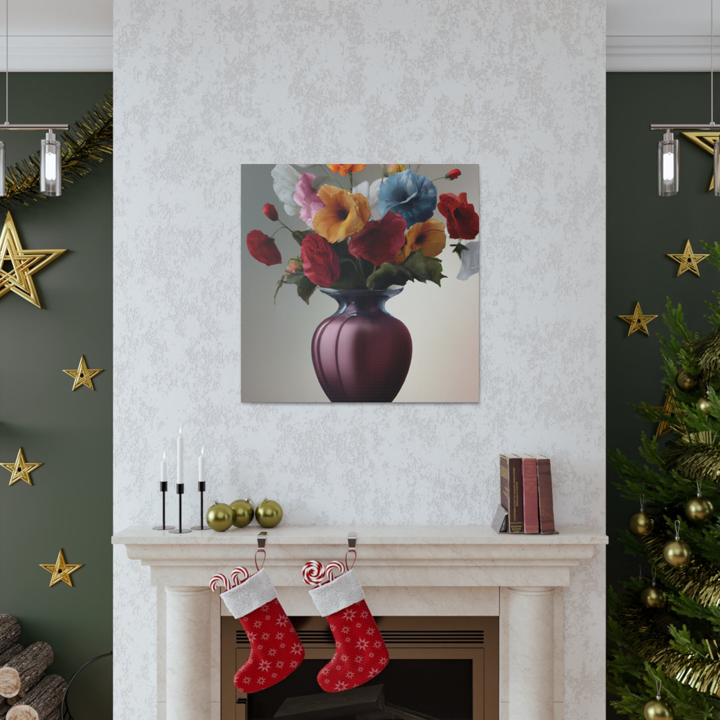 Floral Fantasia Art - Canvas