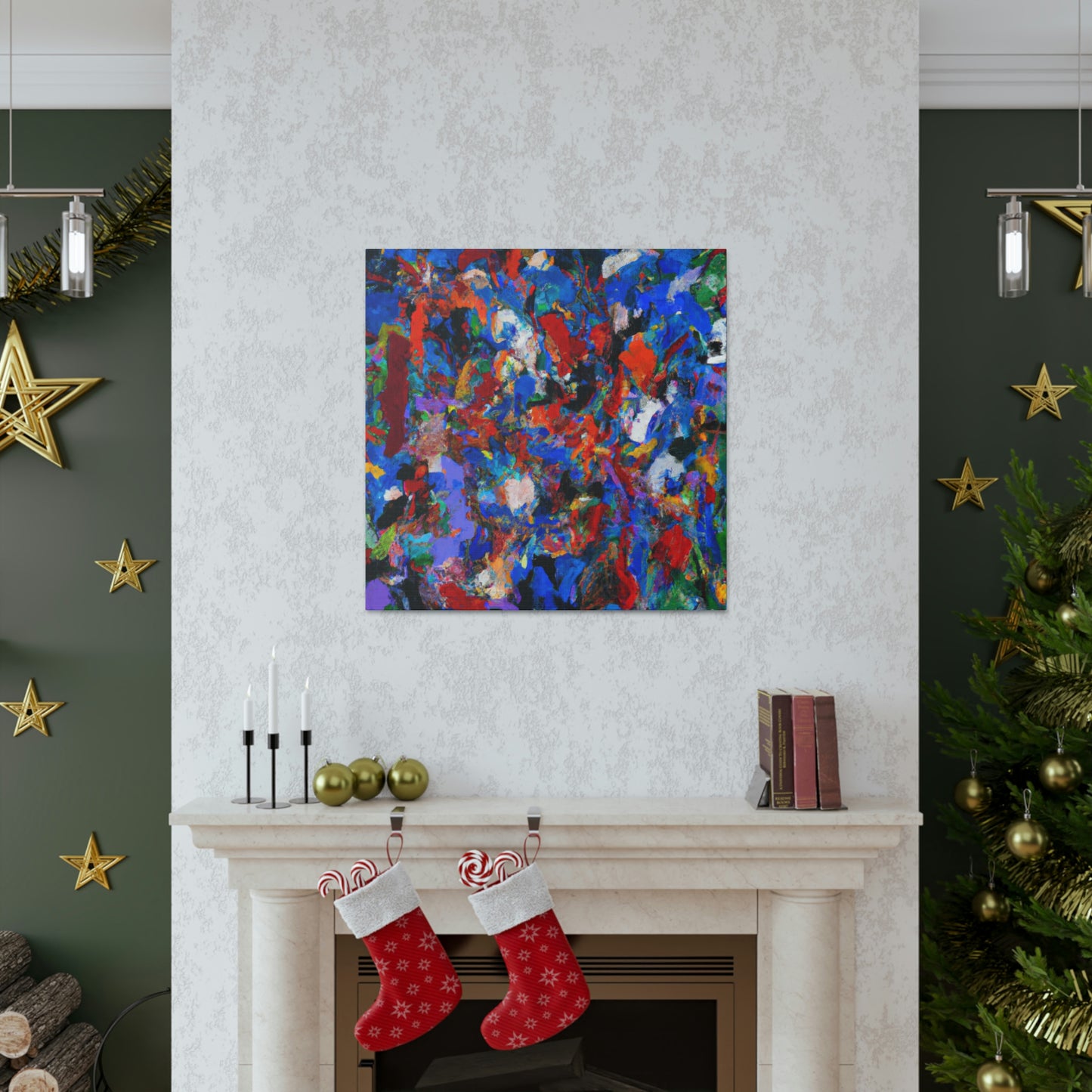 Celestial Blaze. - Canvas