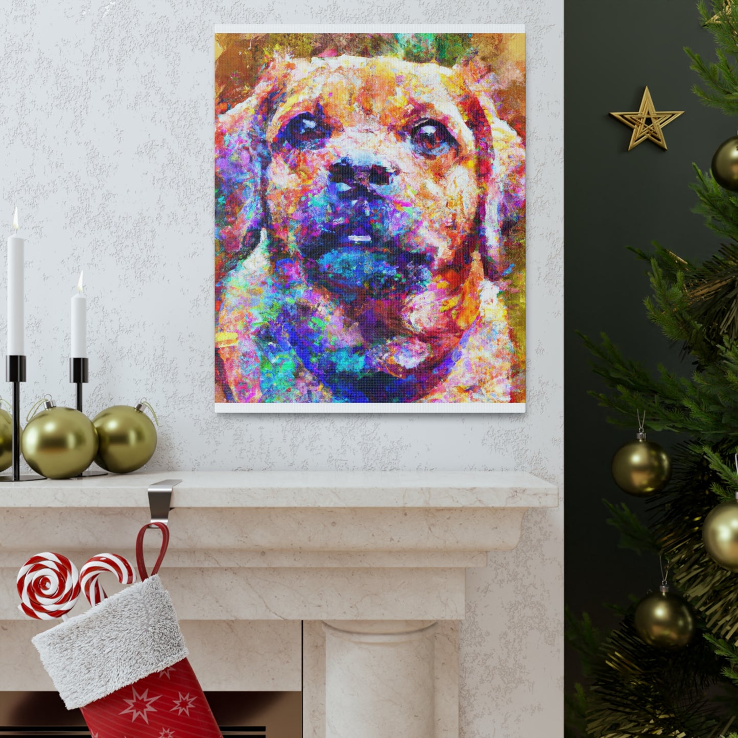 Furred Chroma - Canvas