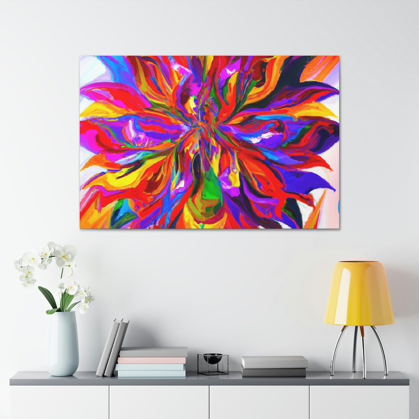 Vibrant Blooms - Canvas