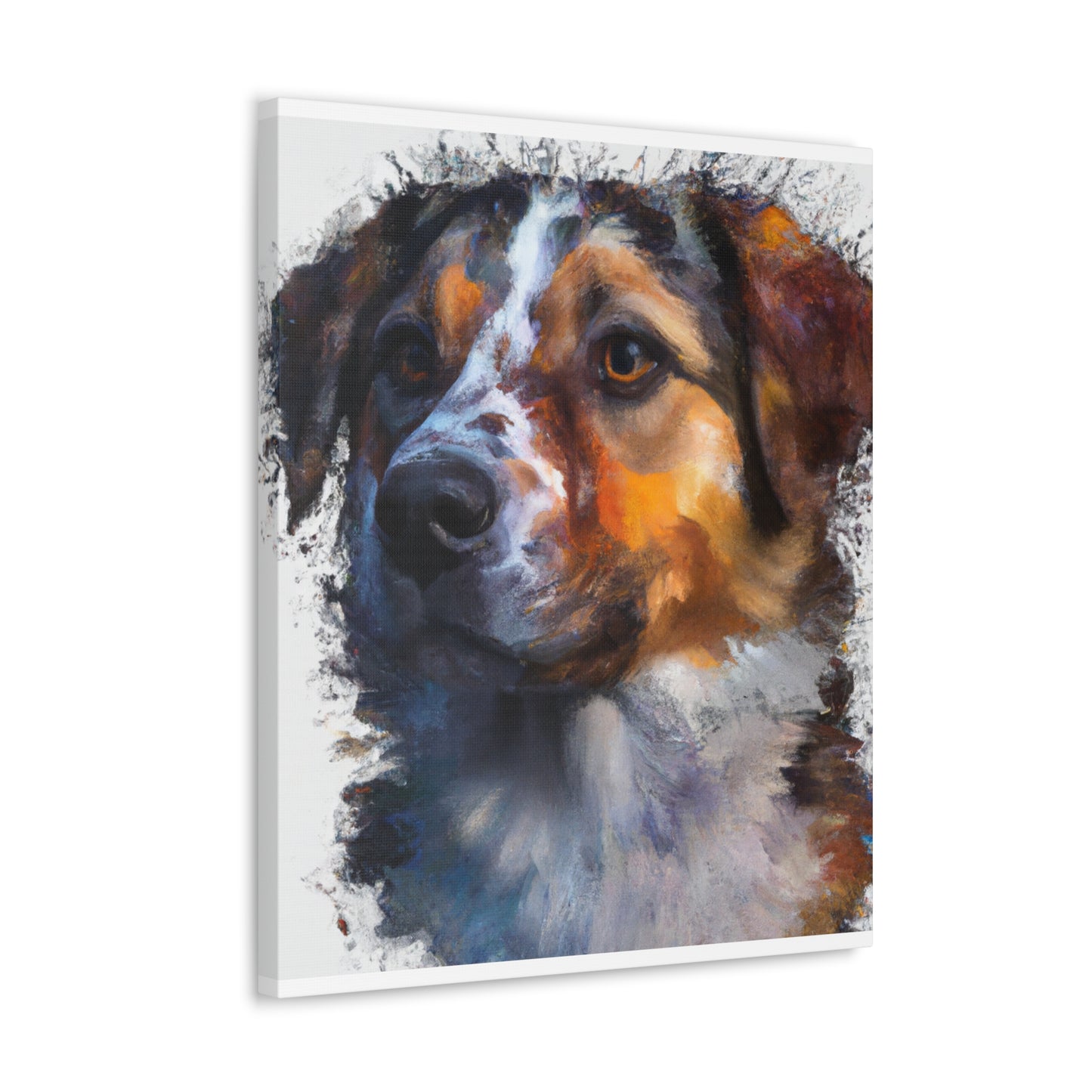 Furry Frenzy. - Canvas
