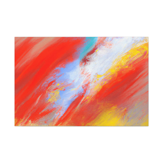 Brush Burst. - Canvas