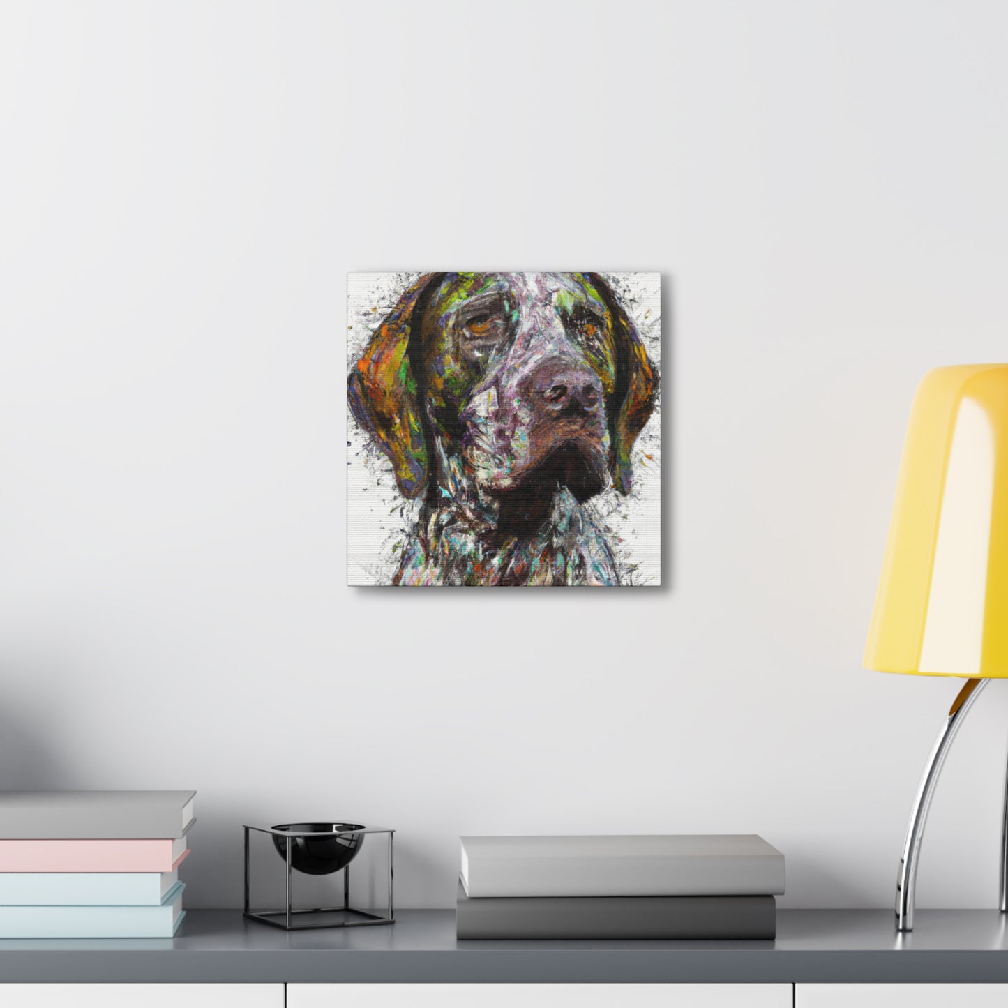"Painted Pointer" - Canvas