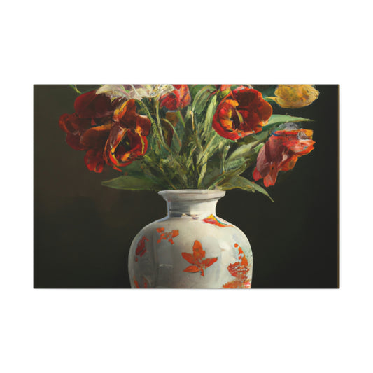 Bloomful Bouquet. - Canvas