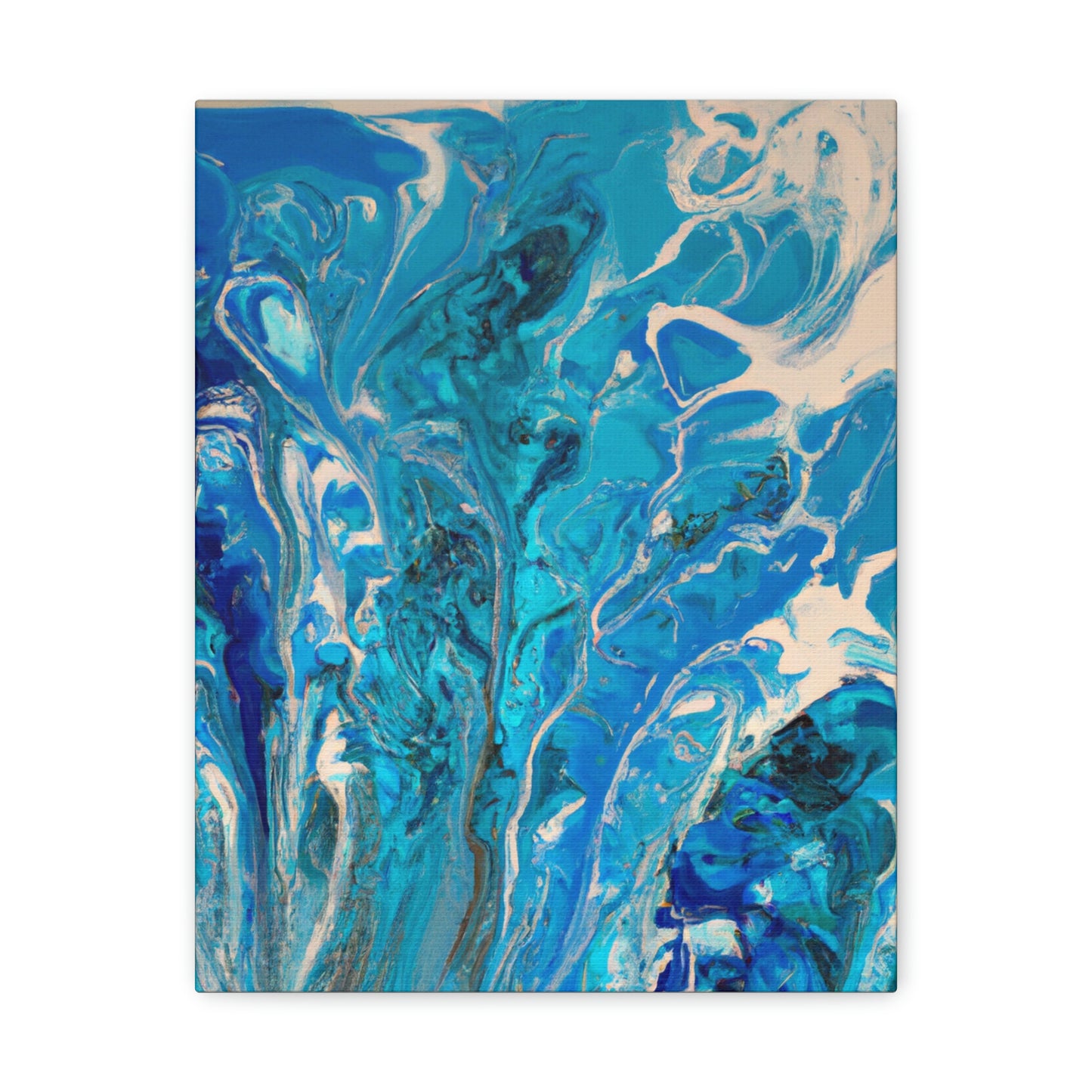 Blue Bliss. - Canvas