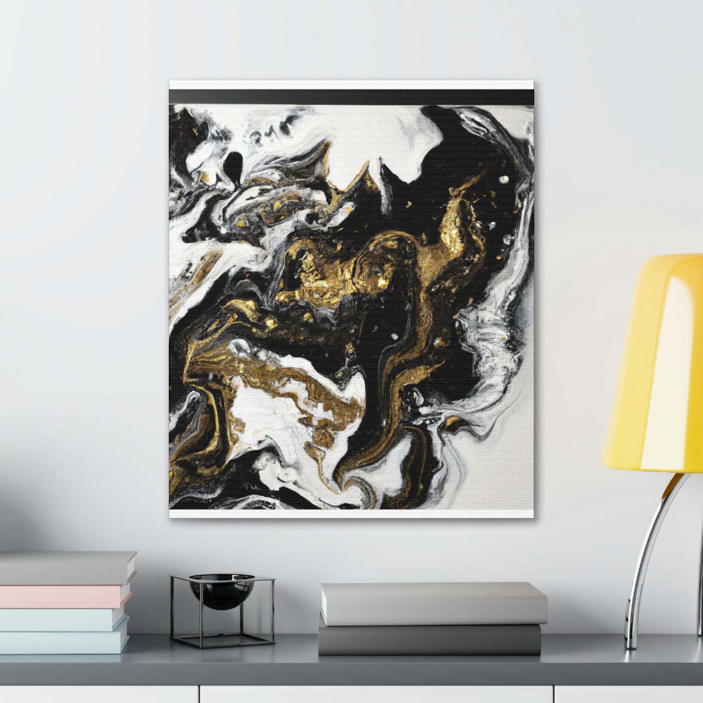 Gleaming Shadowscape. - Canvas