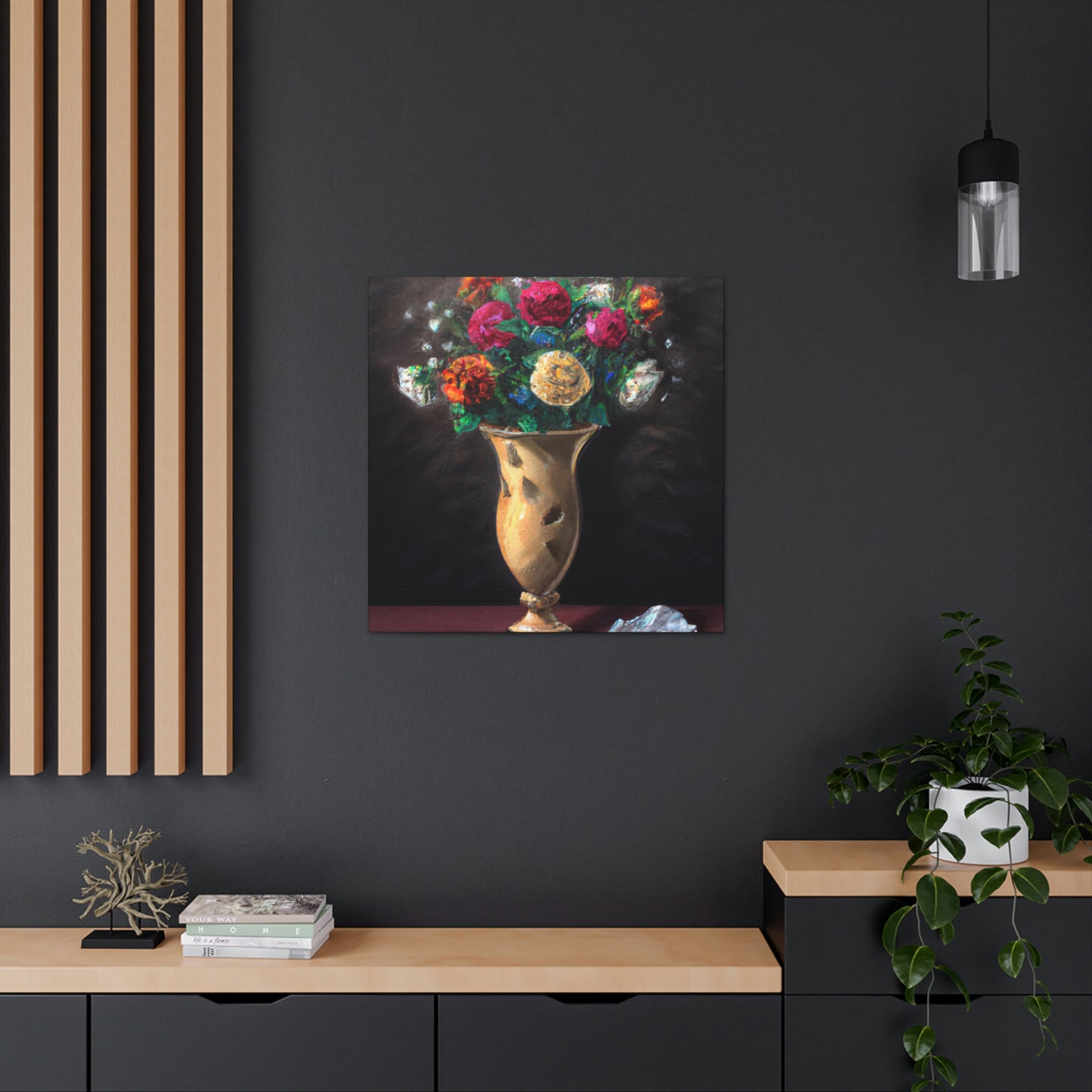 Dreamy Floral Dance - Canvas