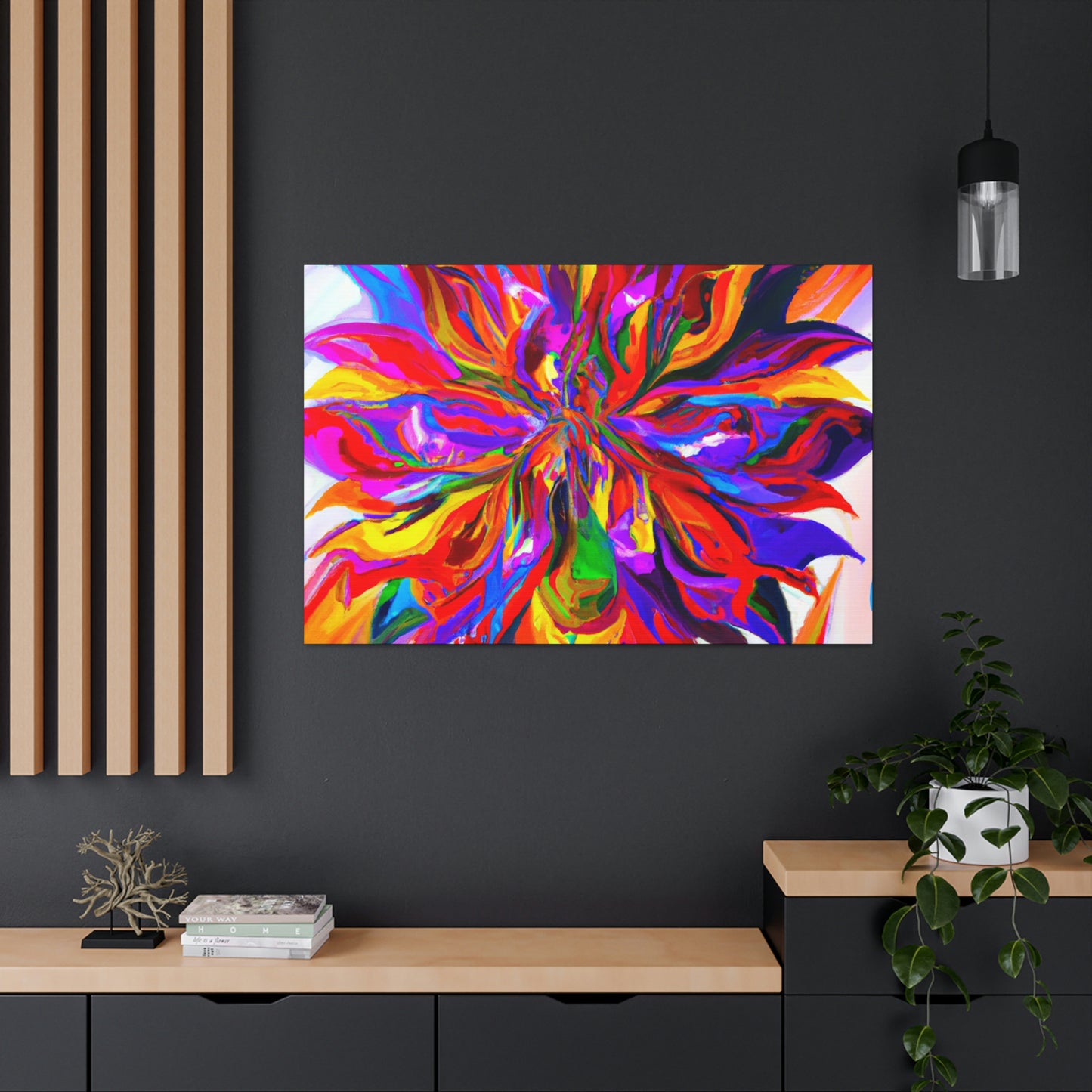 Vibrant Blooms - Canvas