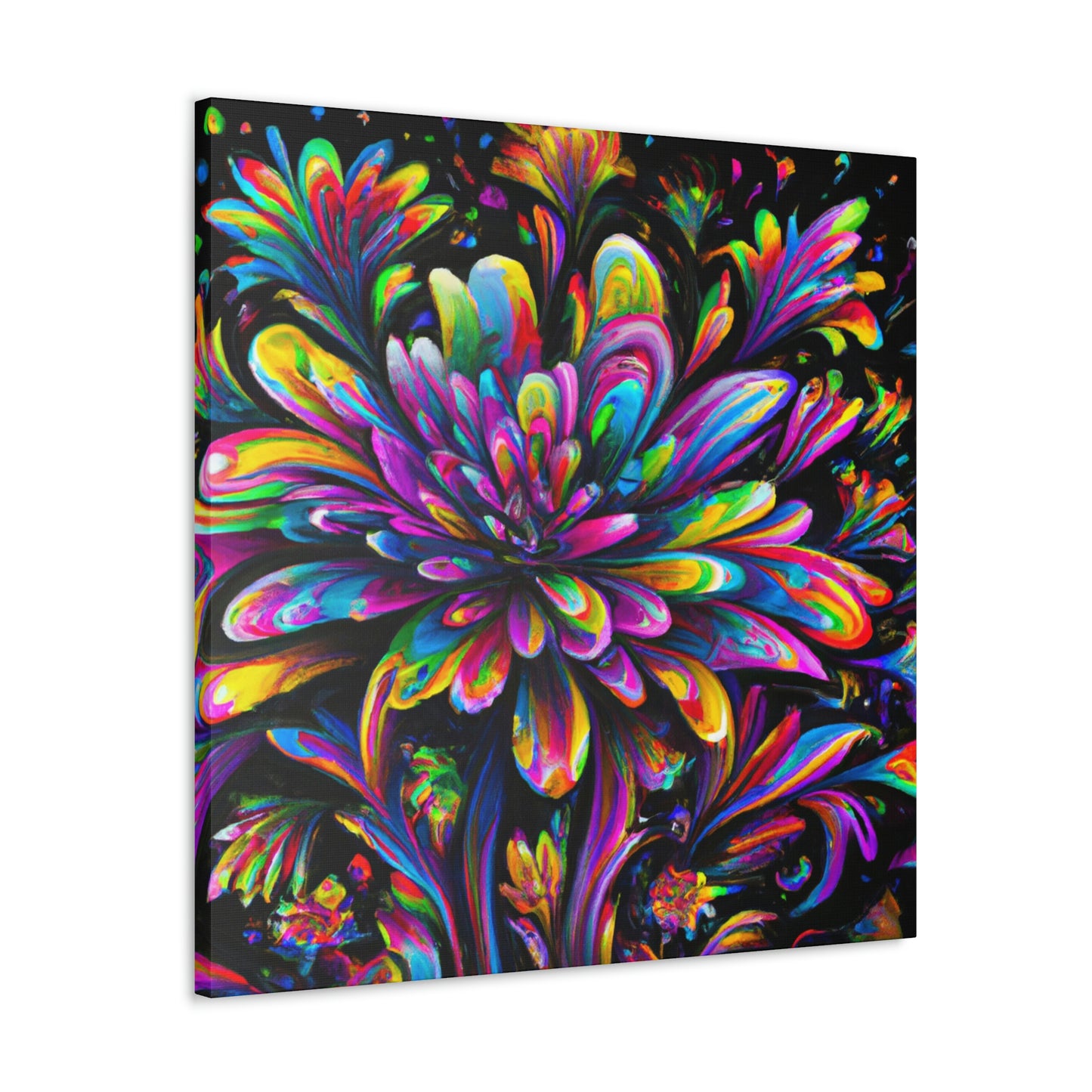 Colorful Bloom - Canvas