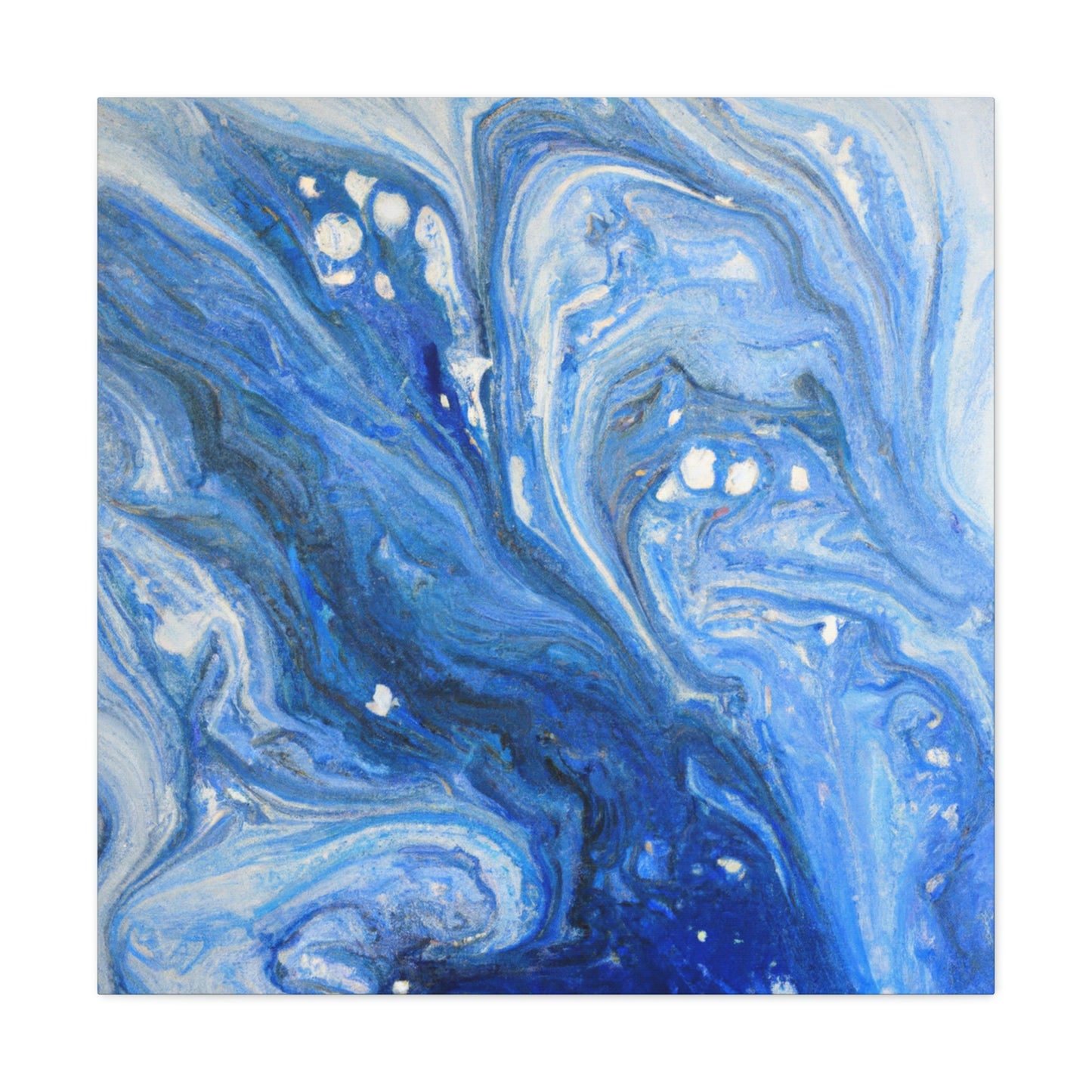 Cosmic Blue. - Canvas