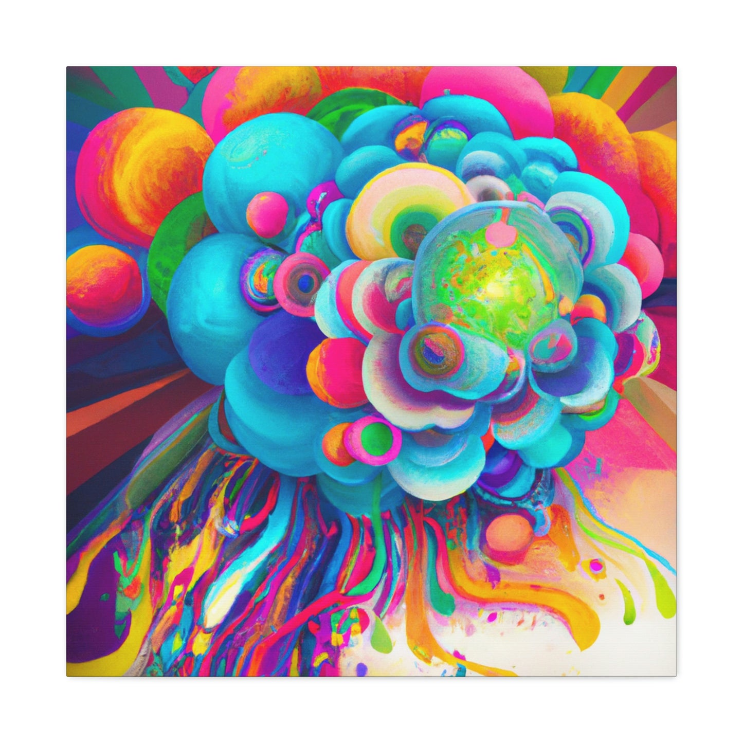 Colourful Vibes - Canvas