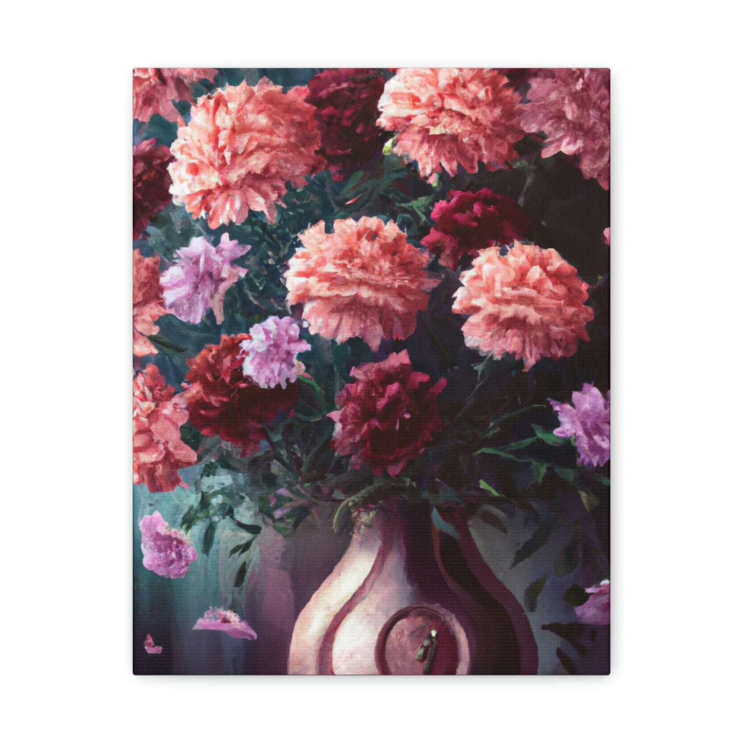 "Flower Vase Bliss." - Canvas