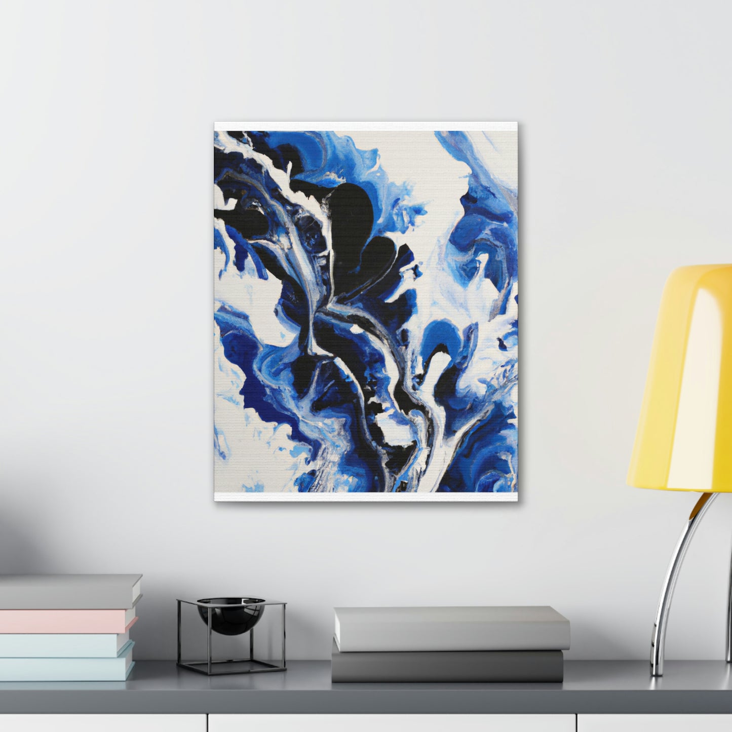 "Blue Bloom" - Canvas