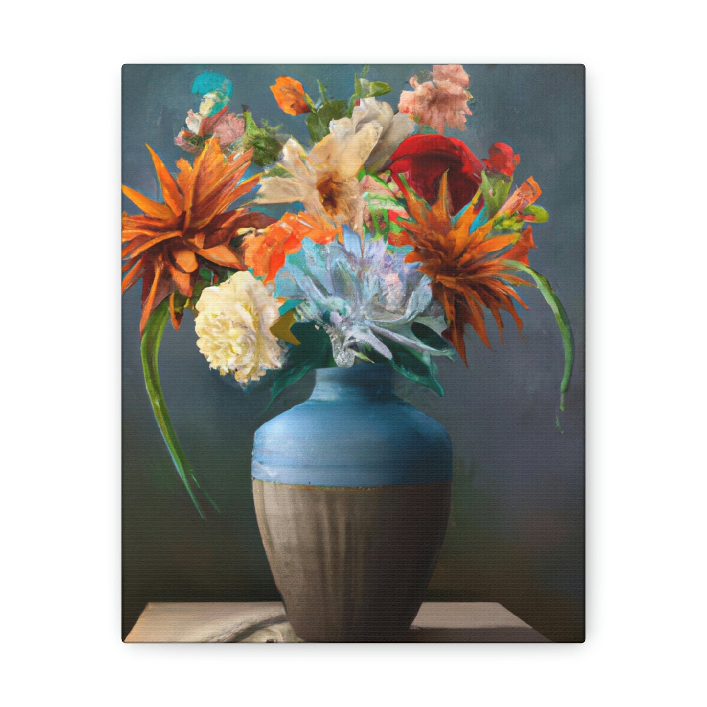 Joyous Floral Lush - Canvas