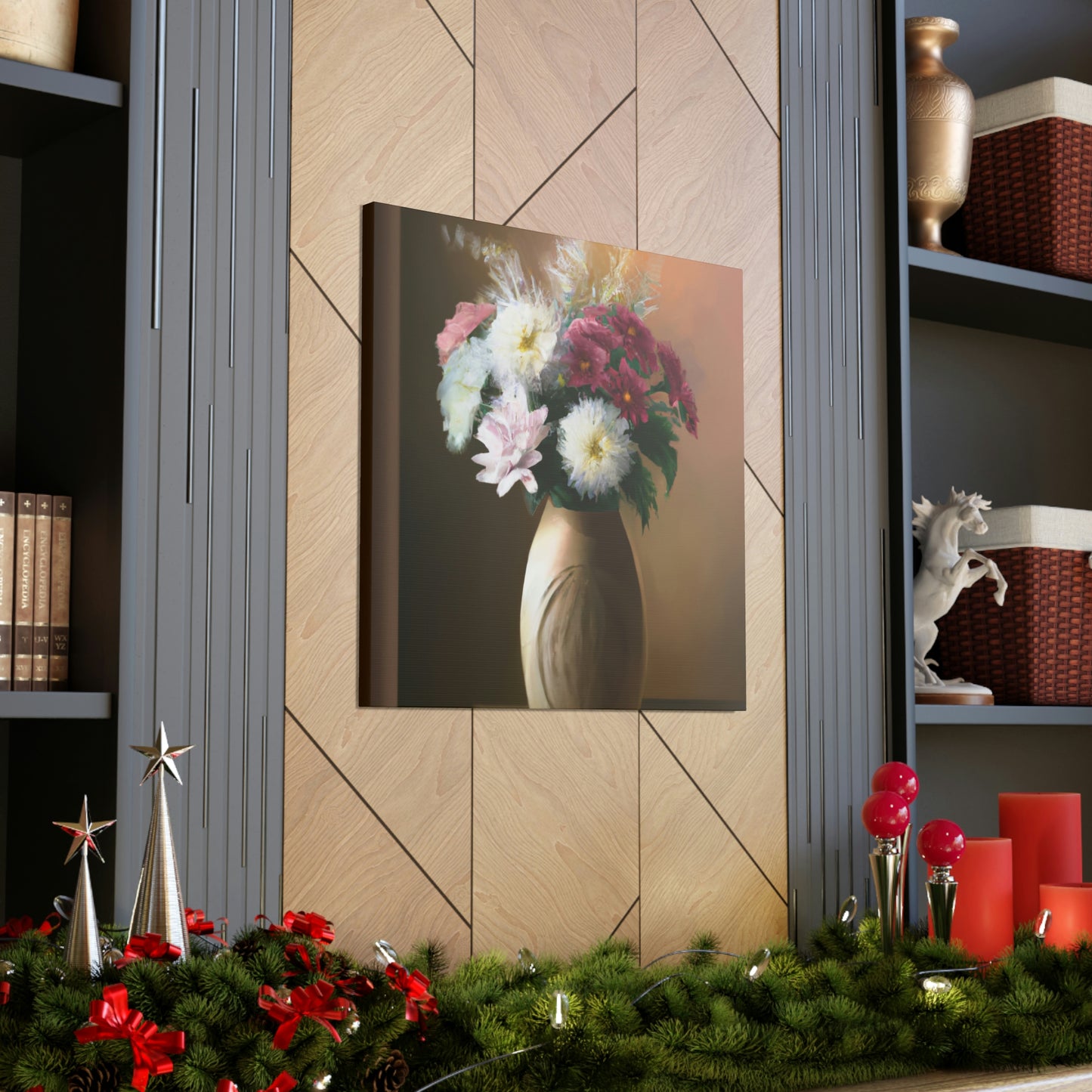Floral Finesse Art. - Canvas