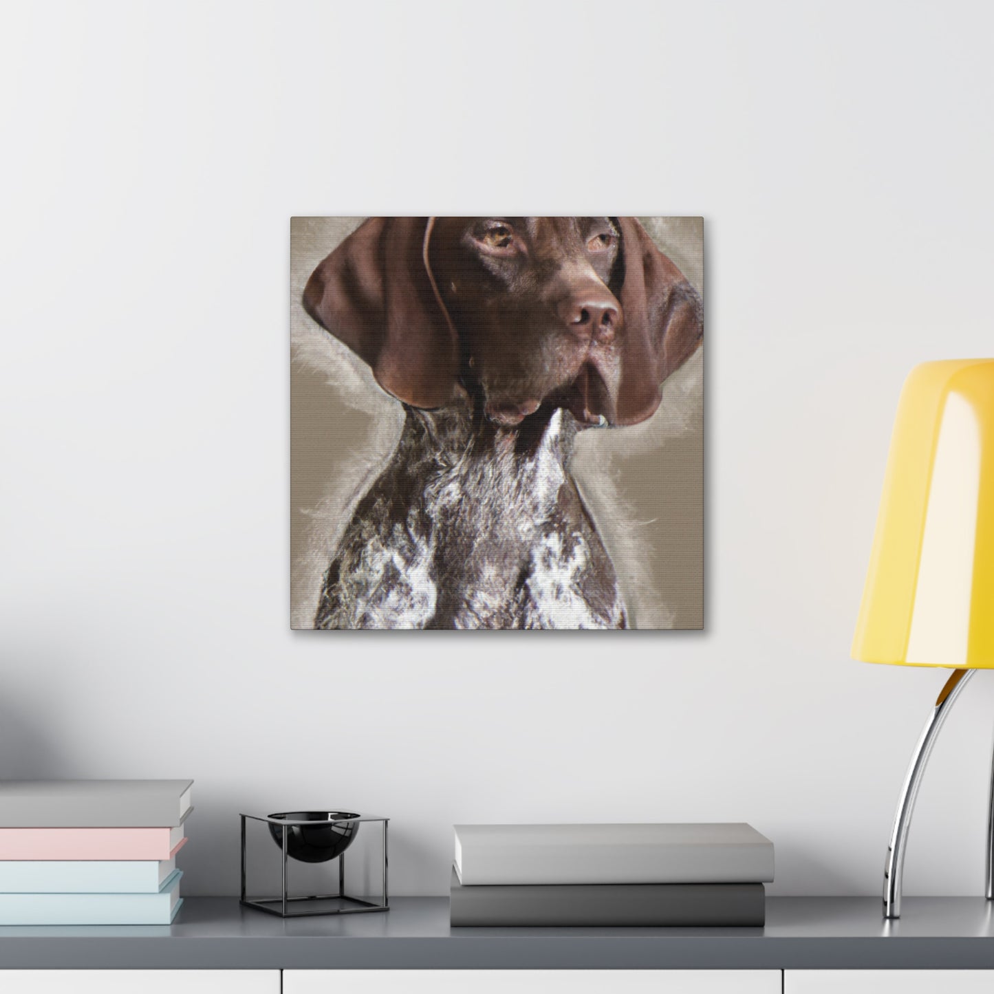 Pointer Posh. - Canvas