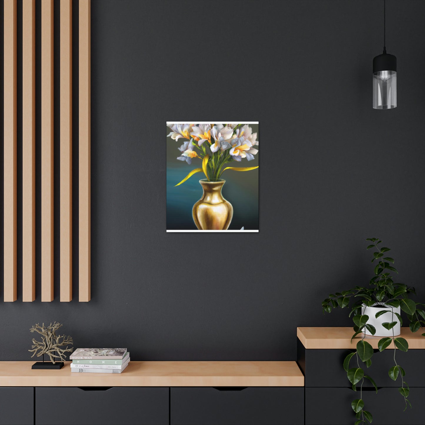 Blooming Artistry. - Canvas