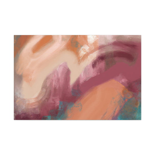 "Vibrant Glow" - Canvas