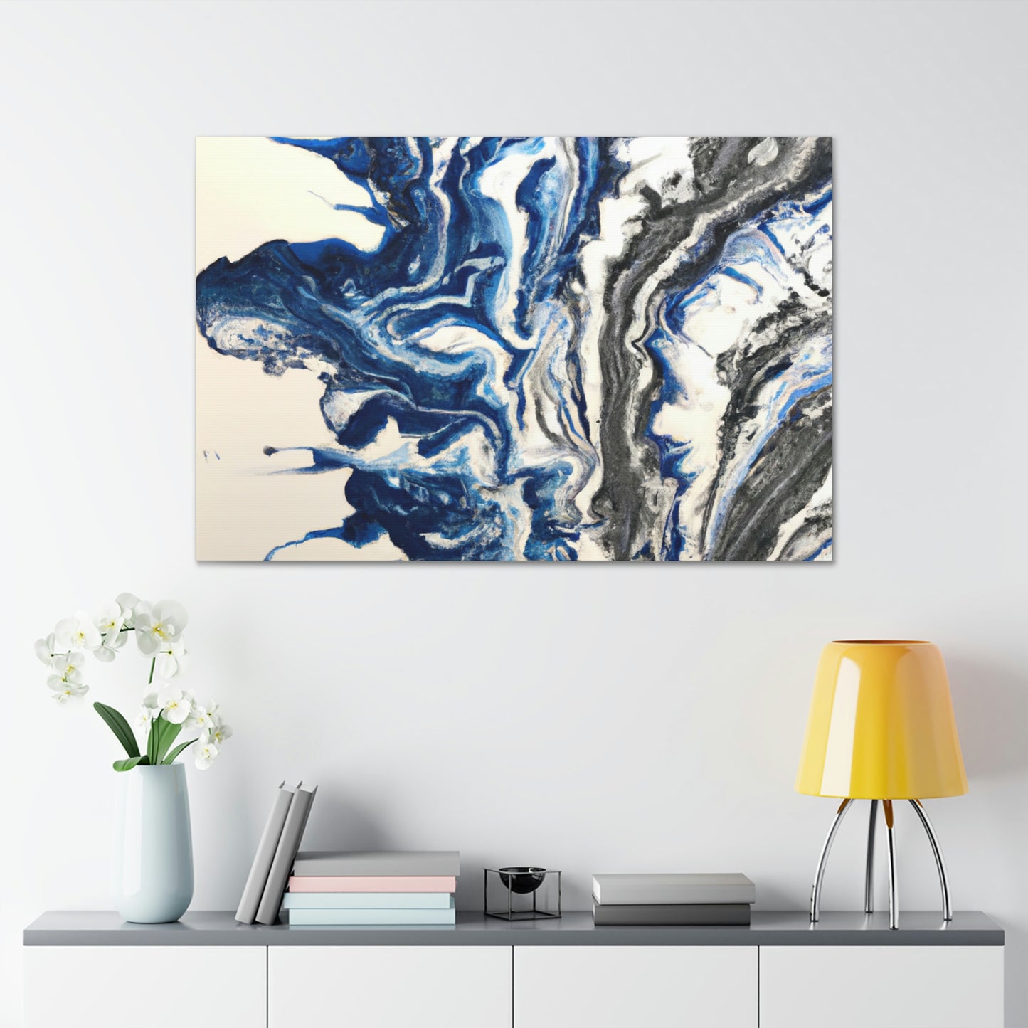 Aqua Aura. - Canvas