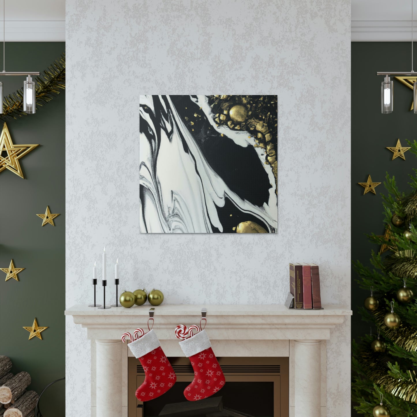 Midnight Goldluster - Canvas