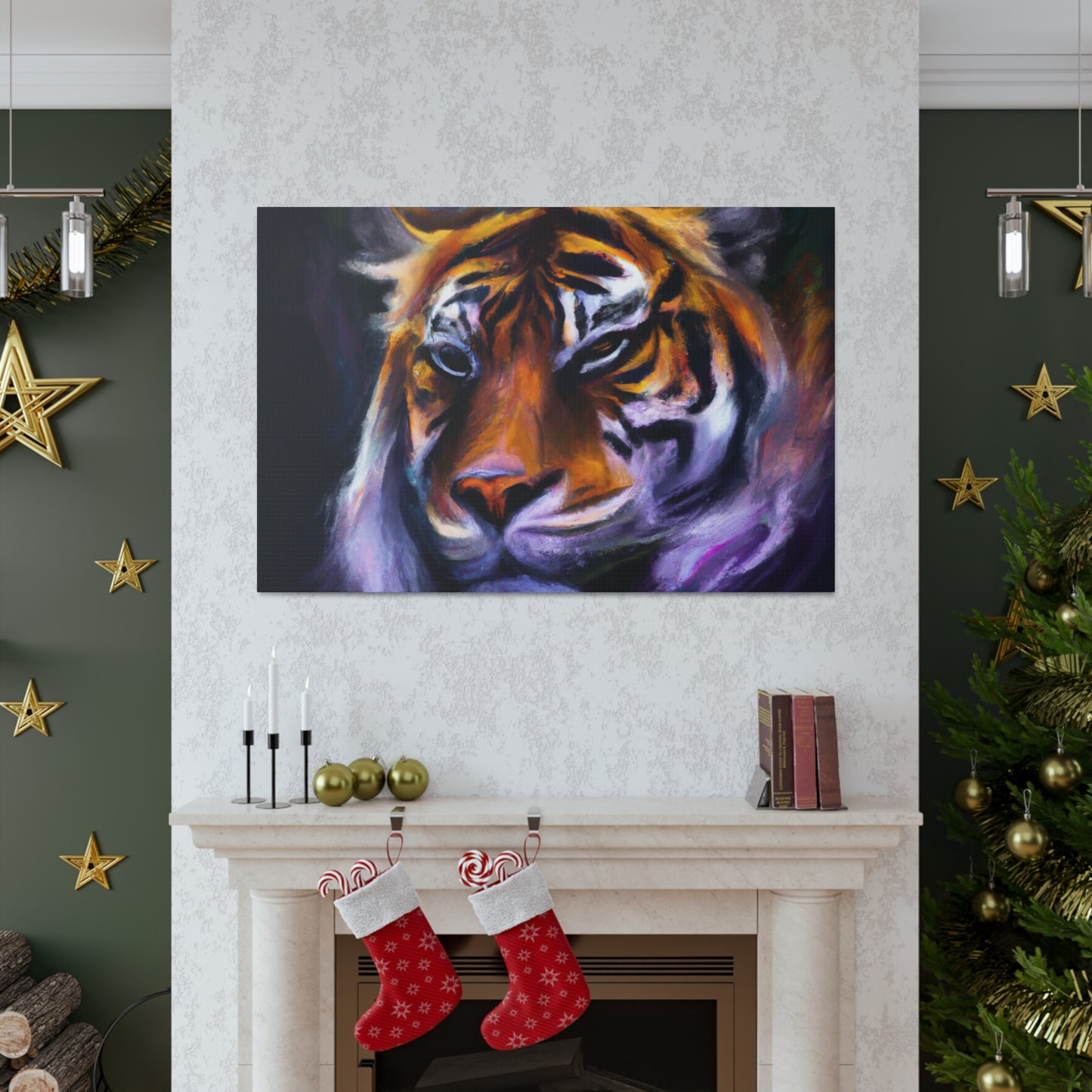 Fierce Tiger! - Canvas