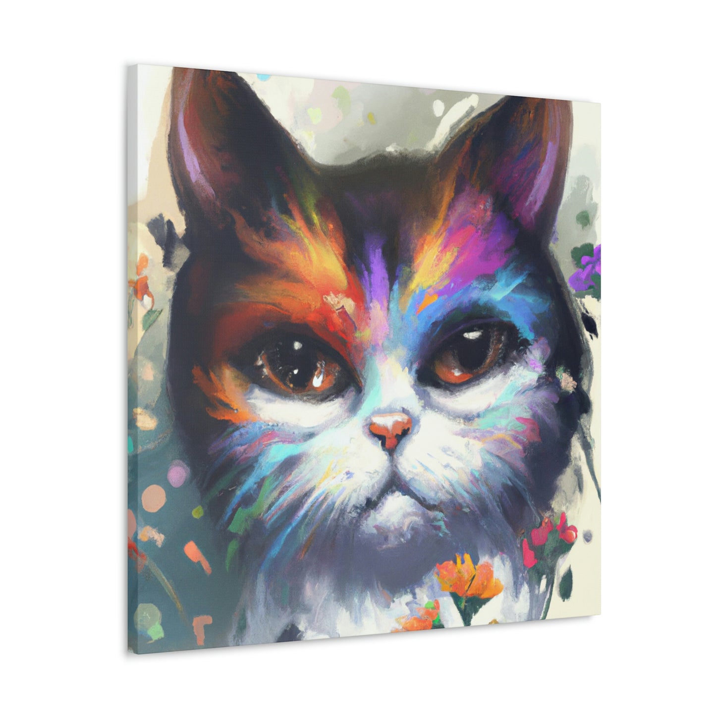 "Dream Cat." - Canvas