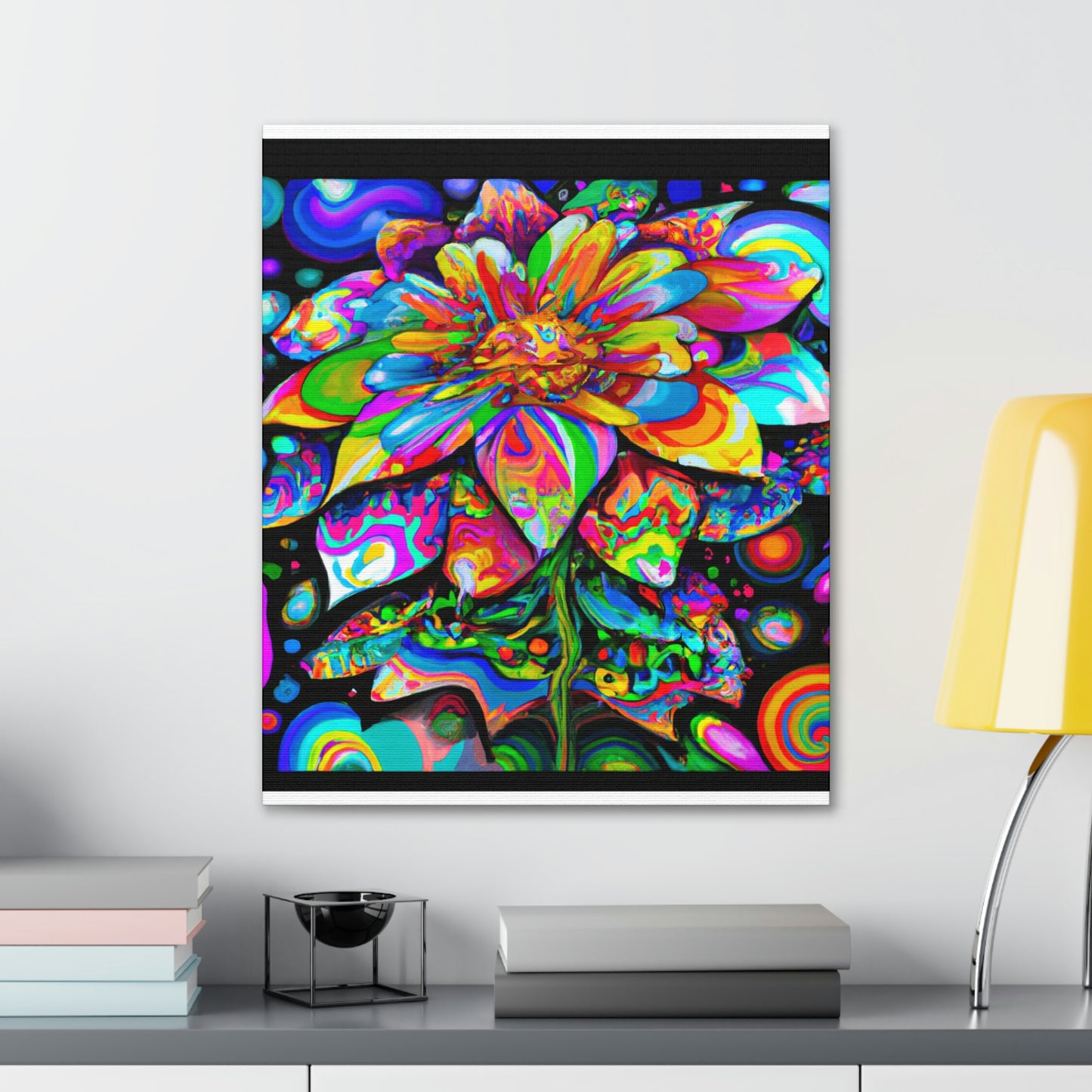 Colorful Joyful Bloom - Canvas
