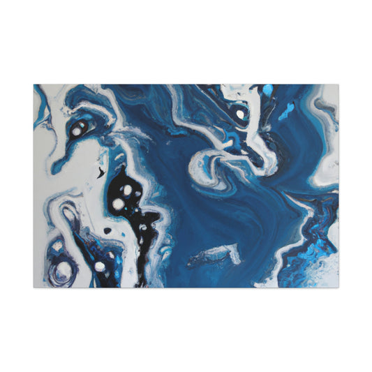 Twilight Swirls. - Canvas