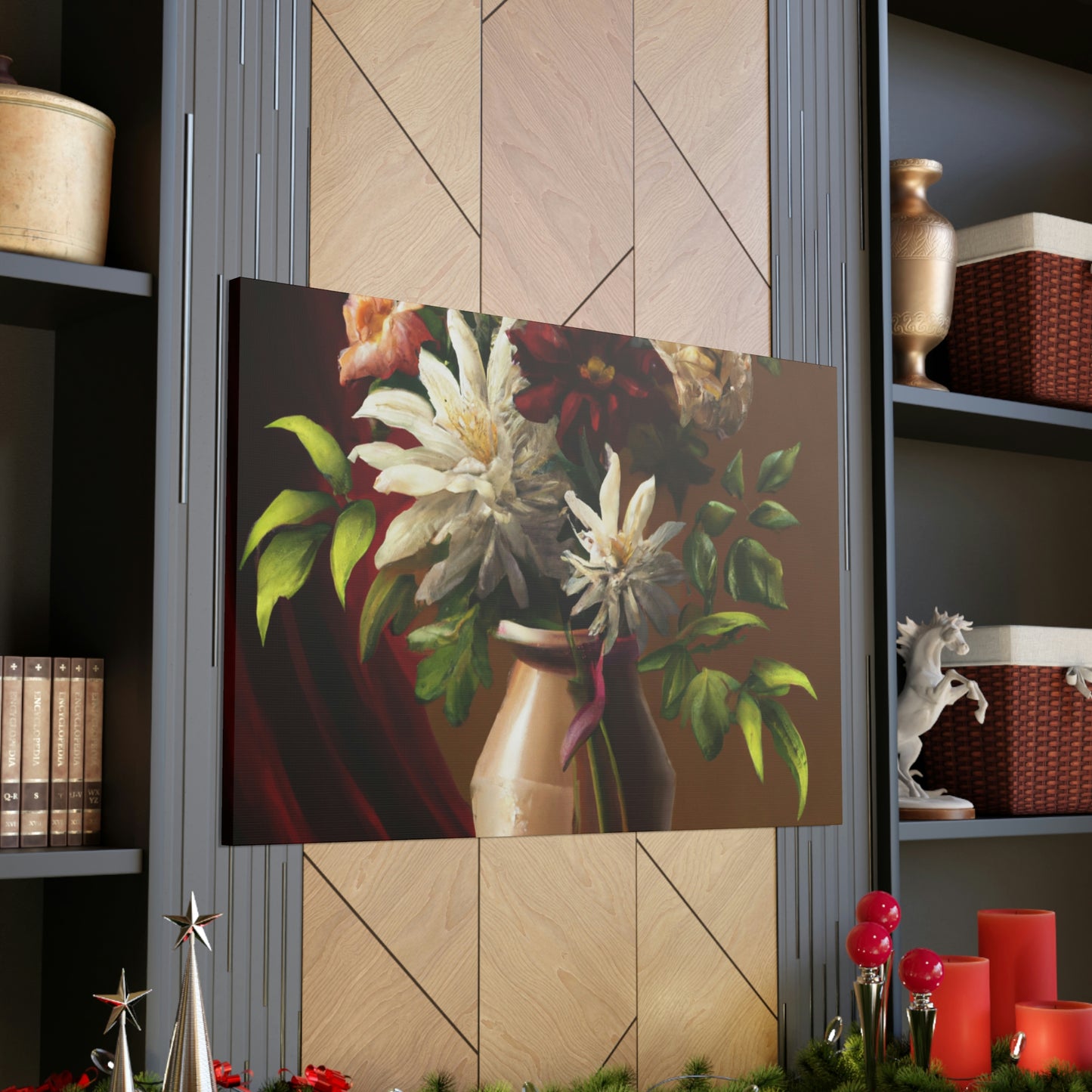 Vibrant Floral Awesomeness. - Canvas