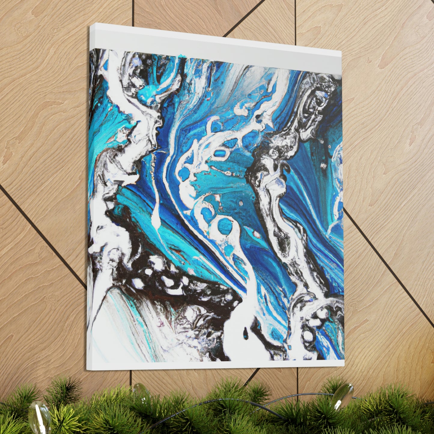 Blue Splendor. - Canvas
