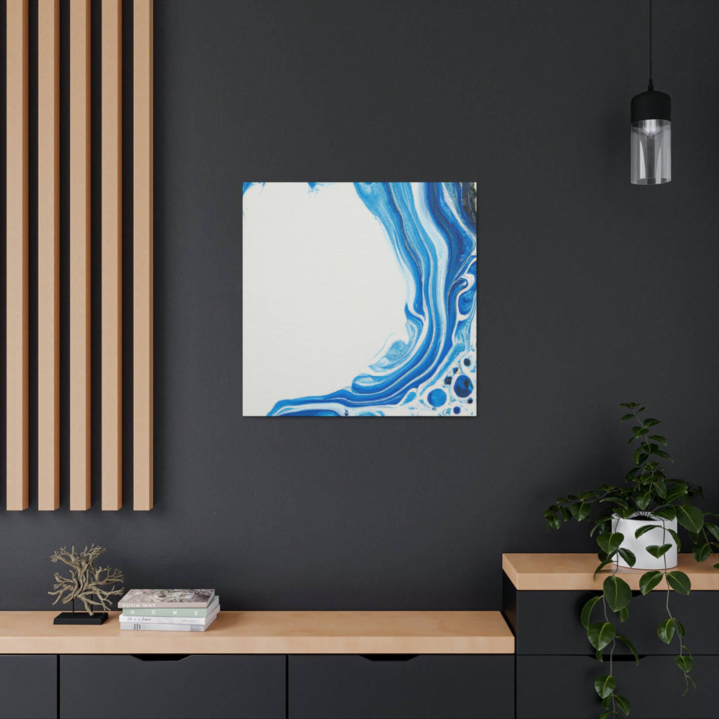 "Blue Bliss" - Canvas