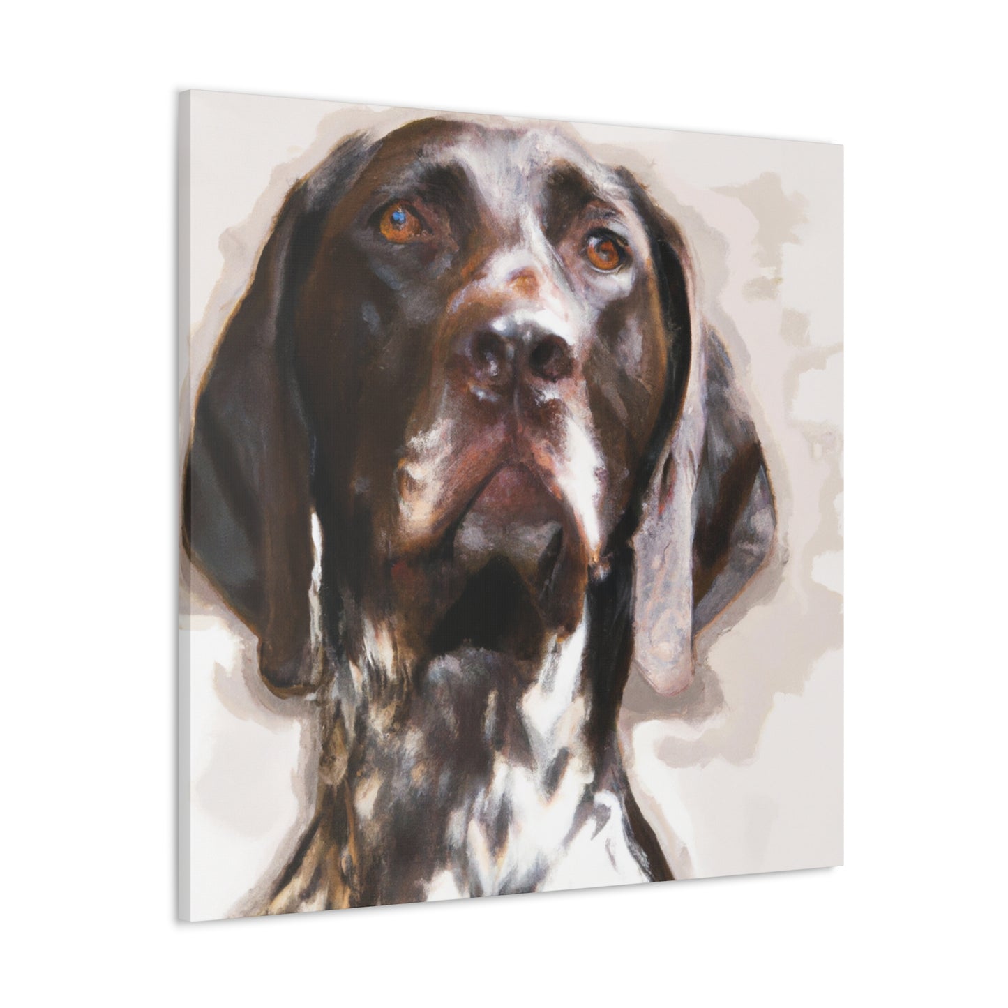 "Pointer Perfection" - Canvas