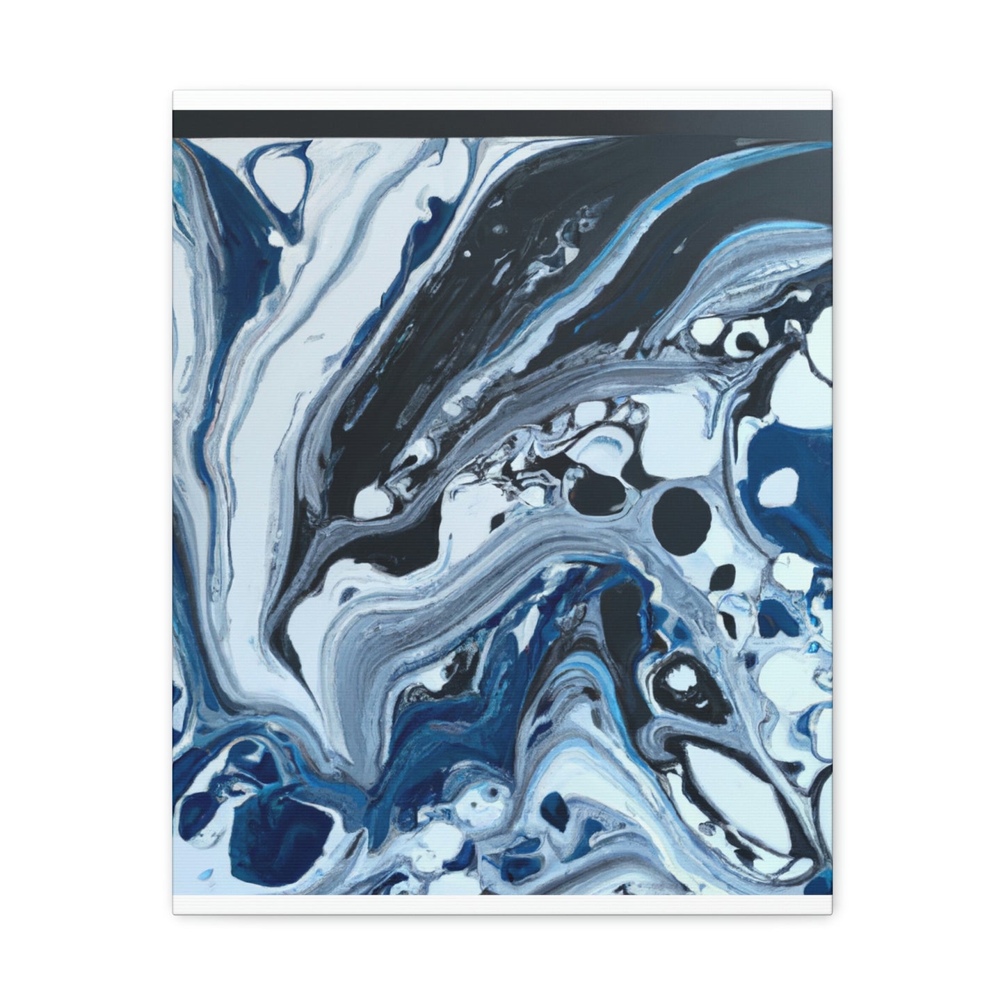 Blue Reflection. - Canvas