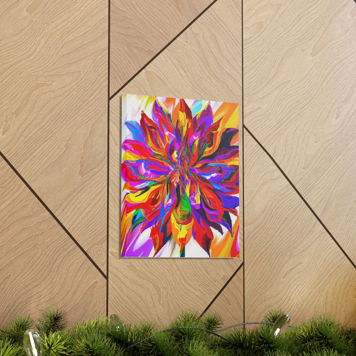 Vibrant Blooms - Canvas