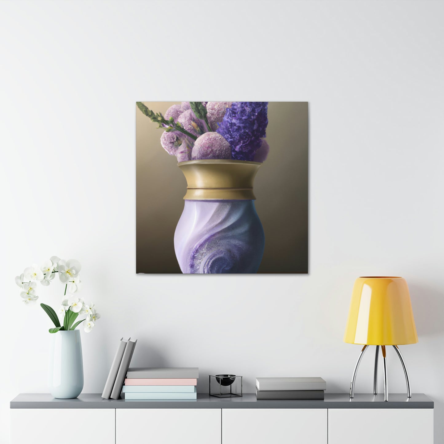 "Blossoms in Detail". - Canvas