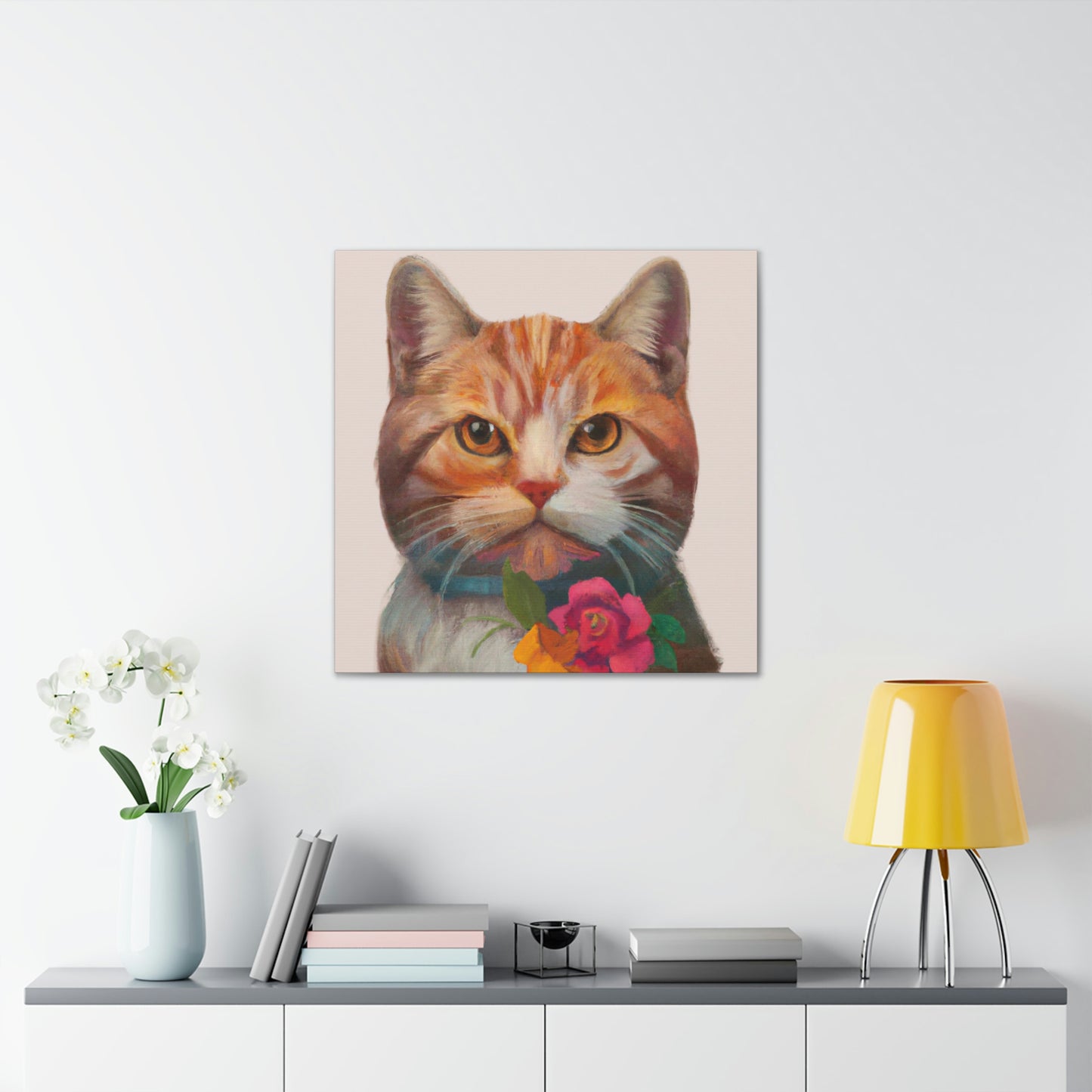 Cat Bliss. - Canvas