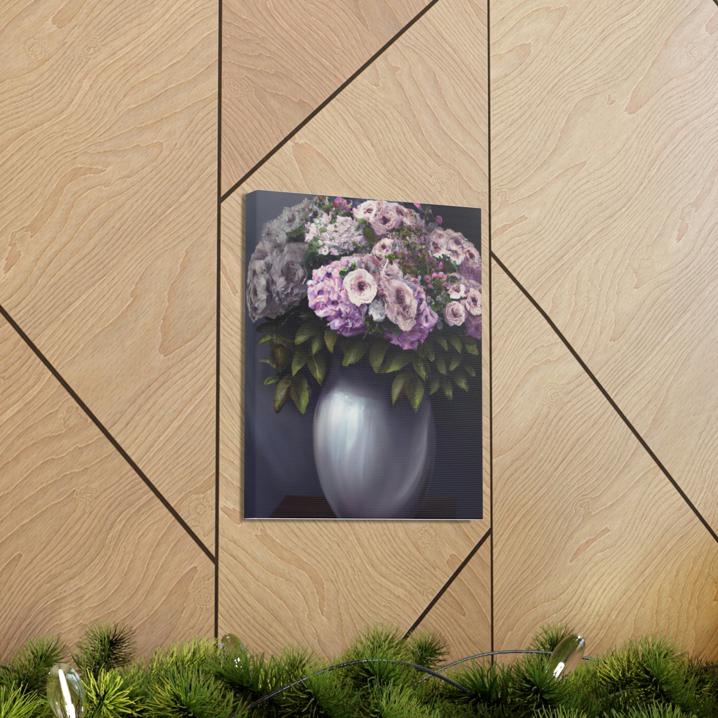 "Floral Perfection Detail" - Canvas