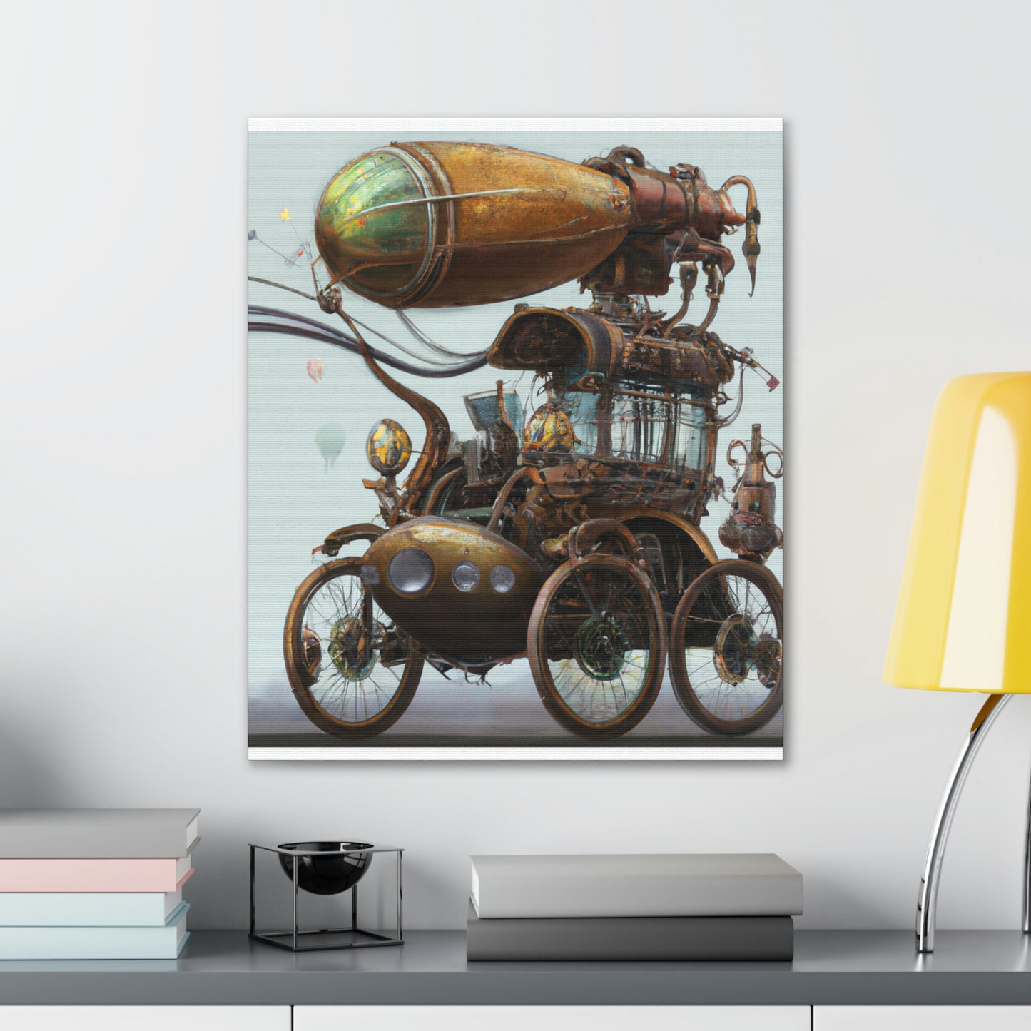 Steampunk Chariot - Canvas