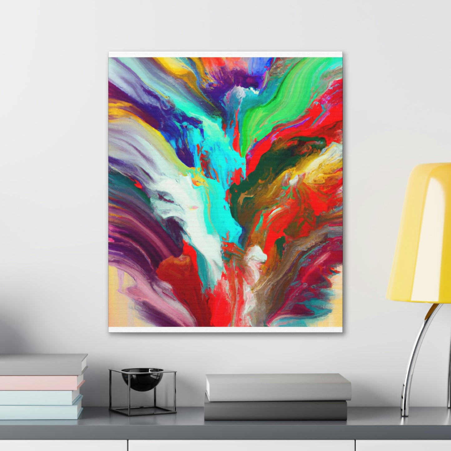 Nebula Hues. - Canvas