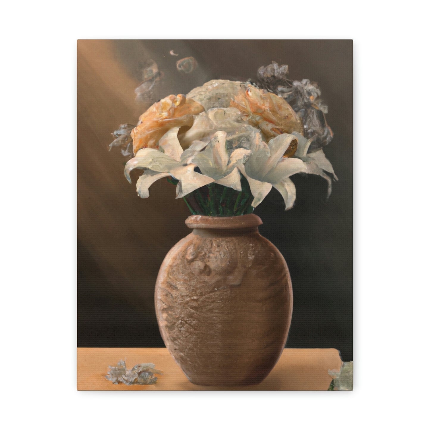"Intricate Floral Bouquet." - Canvas