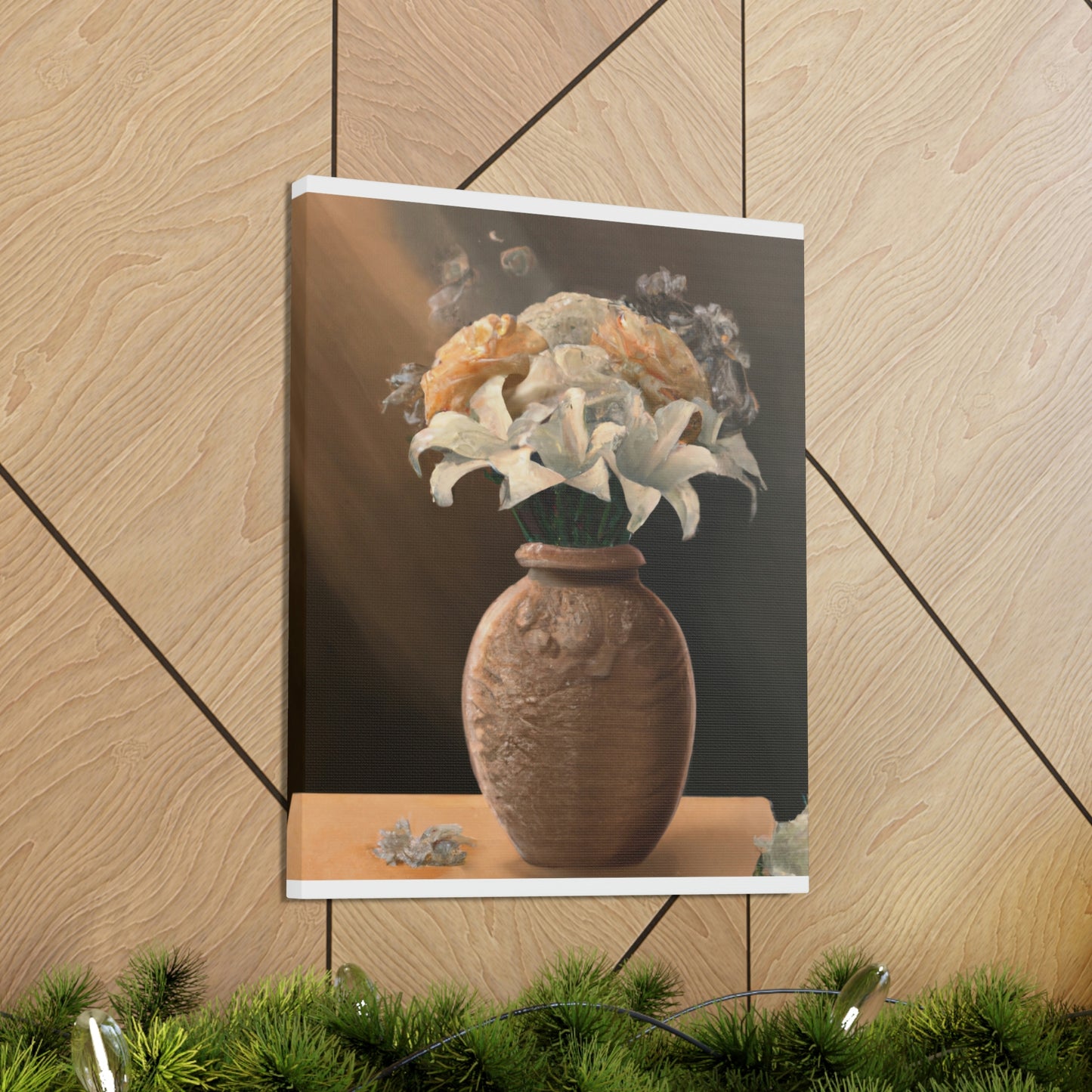 "Intricate Floral Bouquet." - Canvas