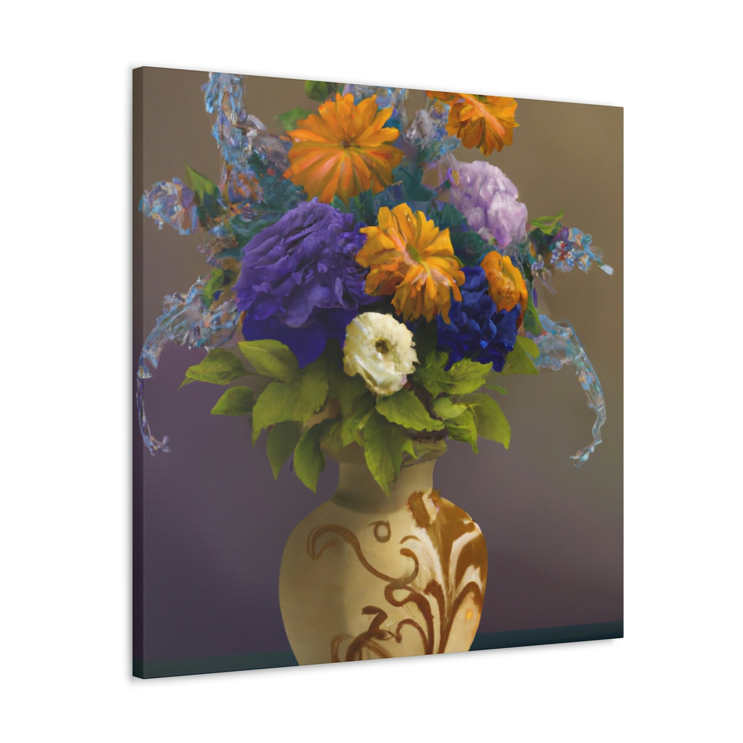 Floral Bliss Life. - Canvas